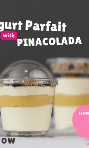 Pinacolada Yogurt Parfait