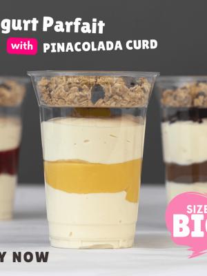 Pinacolada Yogurt Parfait