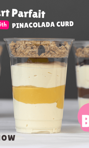 Pinacolada Yogurt Parfait