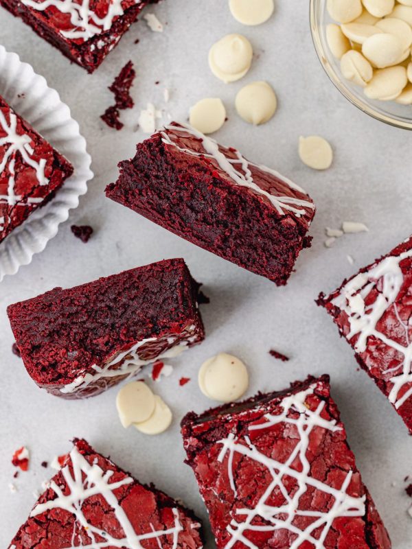 Red Velvet Baileys Brownies