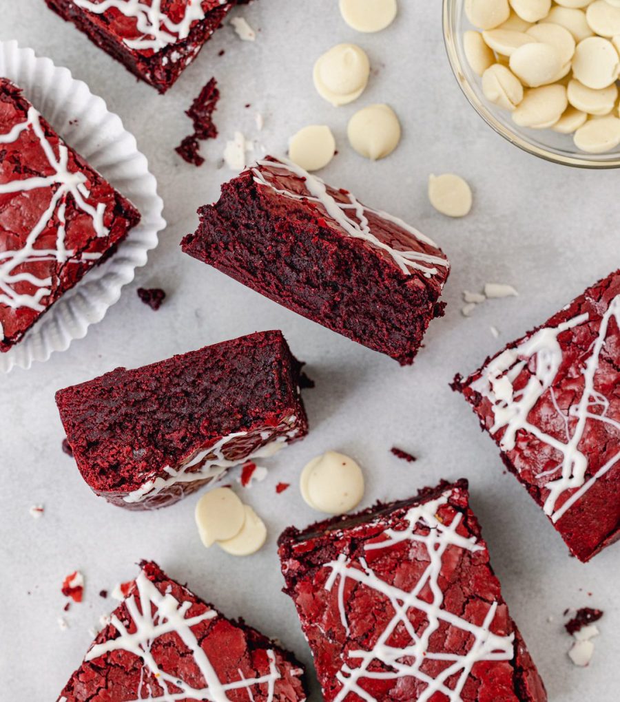 10 Baileys Red Velvet Brownies