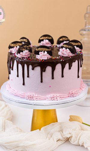 Strawberry Ice-cream cake
