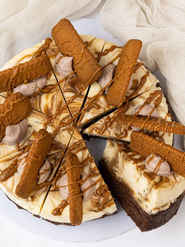 Brownie Lotus Cheese cake