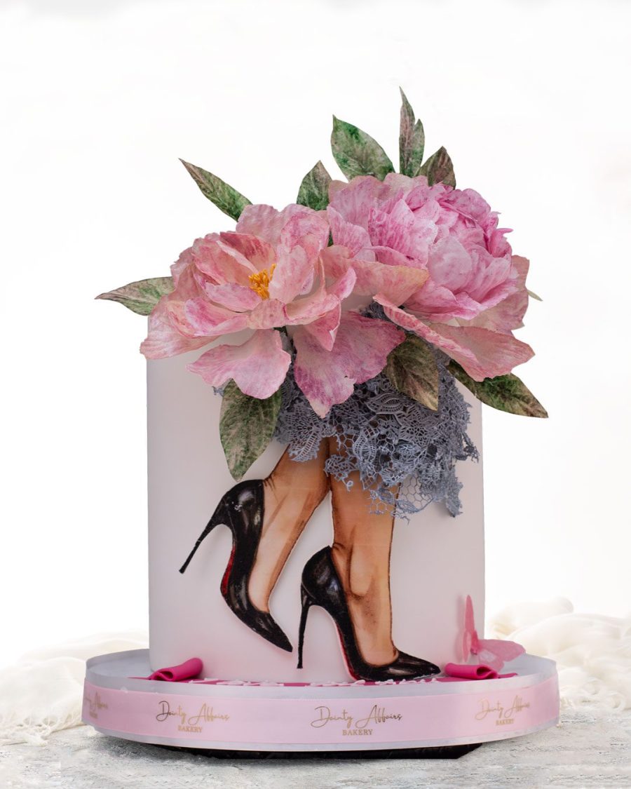 Stiletto Fondant Cake