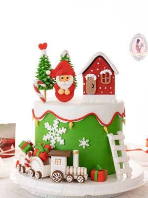 Fondant Fruit Cake