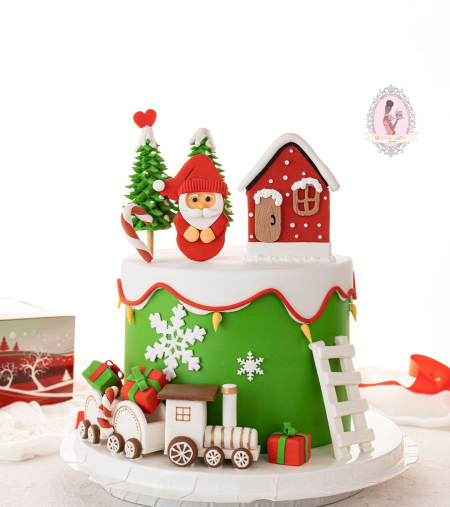 Fondant Fruit Cake