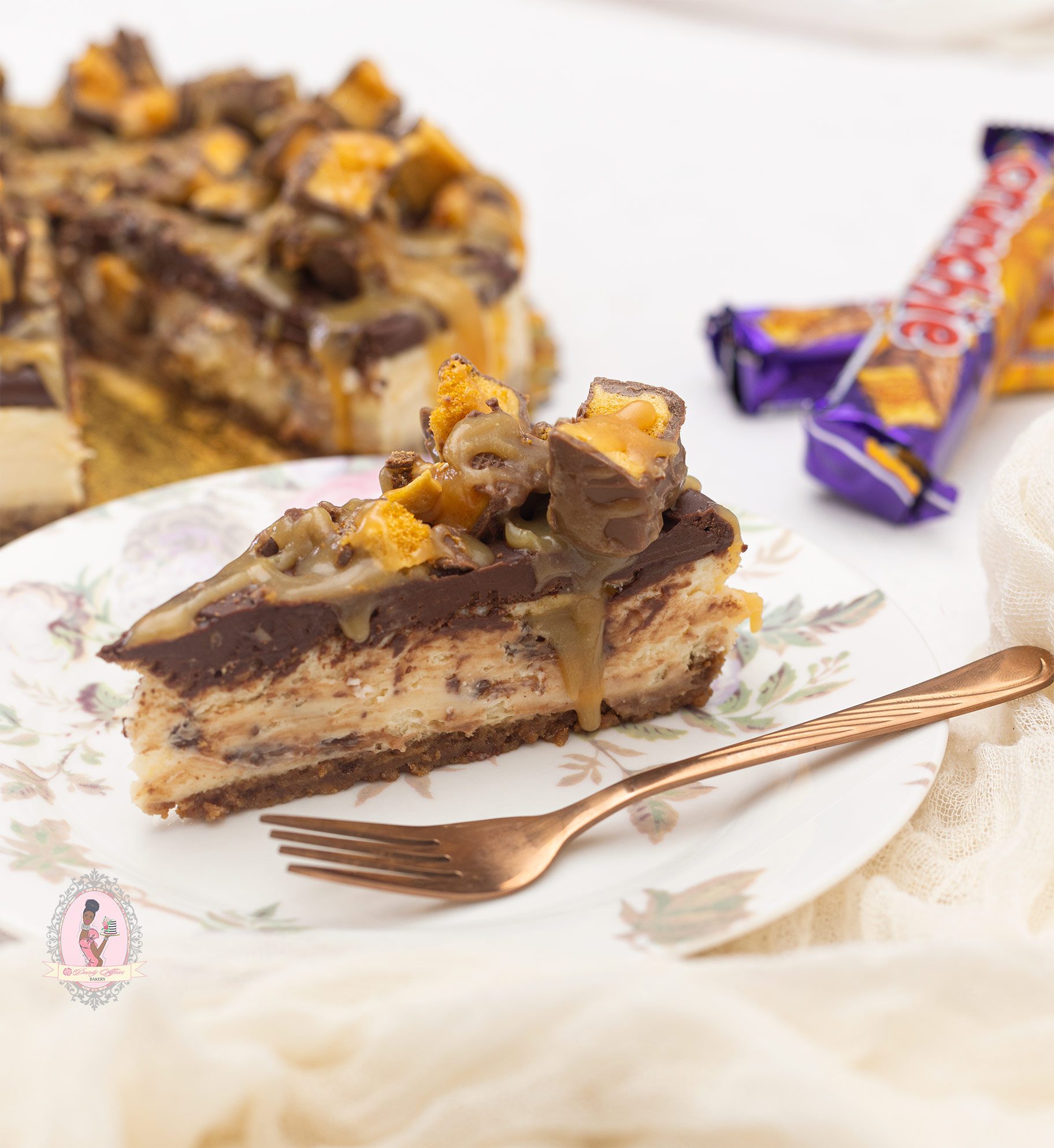 Crunchie Cheesecake