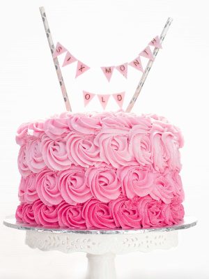 Rosette Buttercream Cake