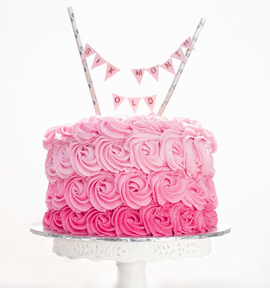 Rosette Butter Cream Cake