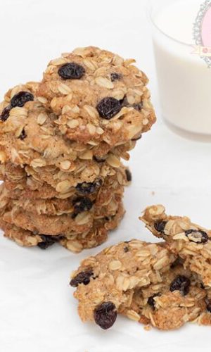 Raisin & Oat Cookies