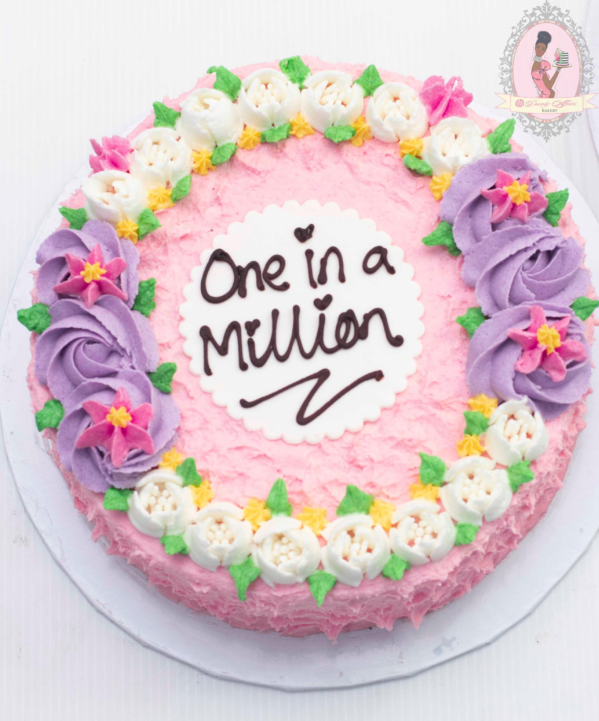 One in a mill RTG Cake