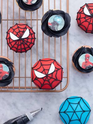 Spiderman Cupcake