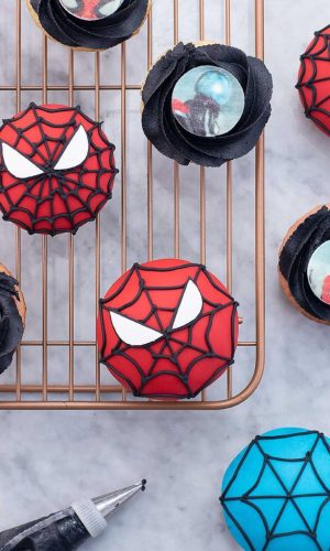 Spiderman Cupcake