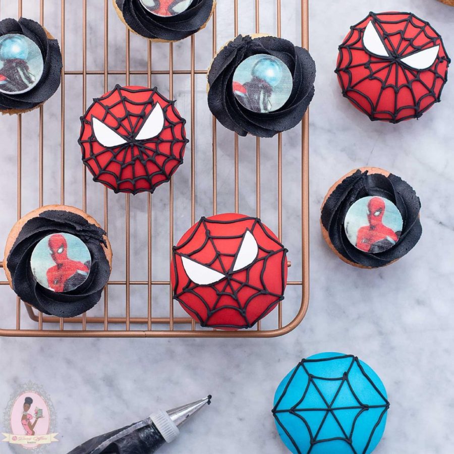 Spiderman Cupcakes