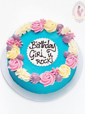 You Rock Buttercream cake