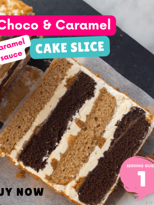 Caramel & Chocolate Slice