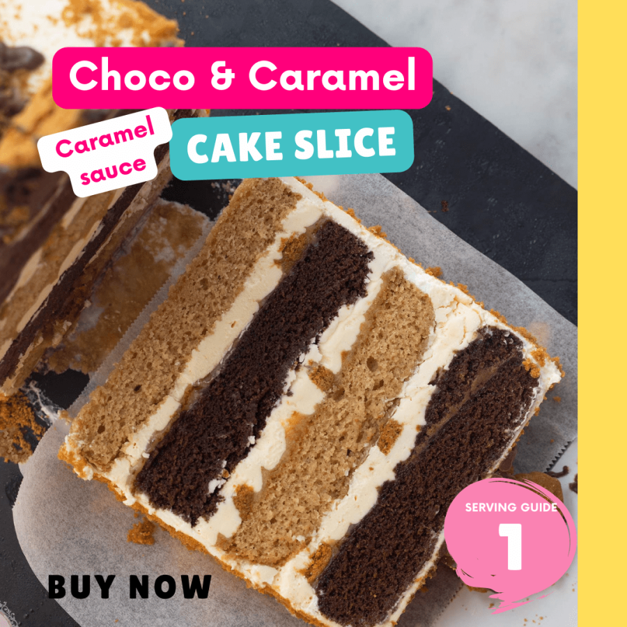 Caramel & Chocolate Slice