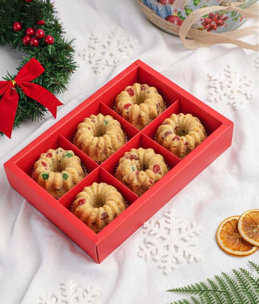 Bundt Mini Christmas Cakes