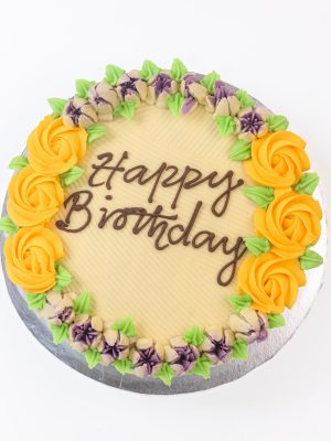 Budget buttercream cake
