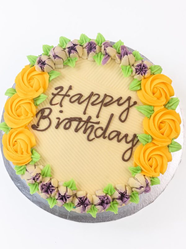 Budget buttercream cake