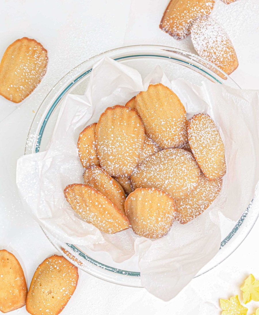 12 Un-iced Madeleines
