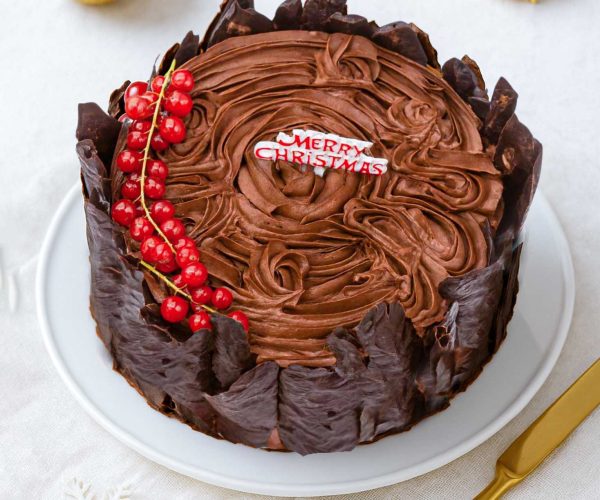 Christmas Chocolate Cake