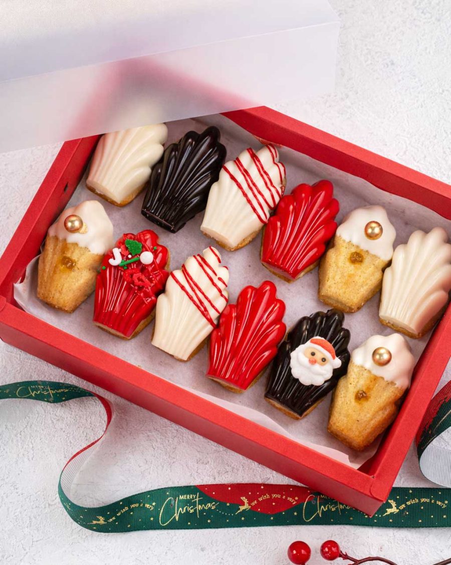 Boxed Christmas Madeleines