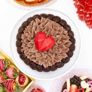 Valentine Flute Cake