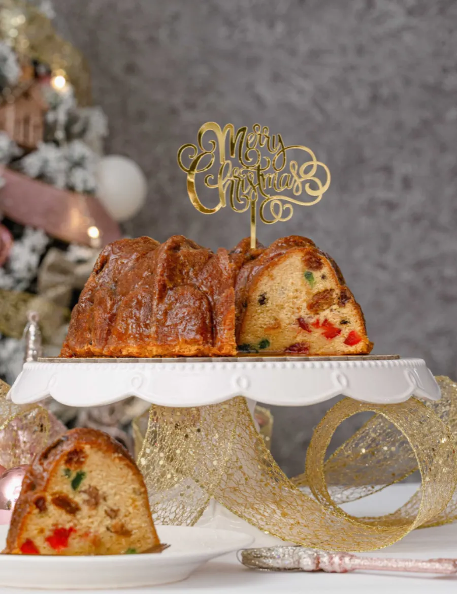 Bundt Light Fruit Cake