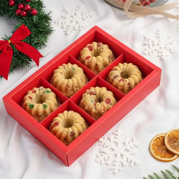 Bundt Mini Christmas Cakes
