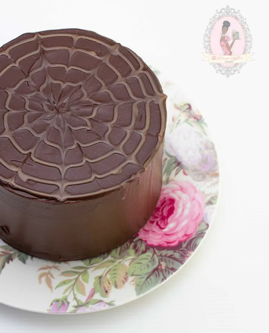 Caramel Chocolate Ganache Cake