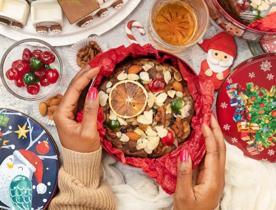 Christmas Fruit Cake 6"