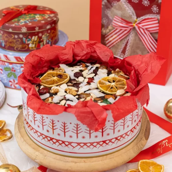 Christmas Fruit cake 8"