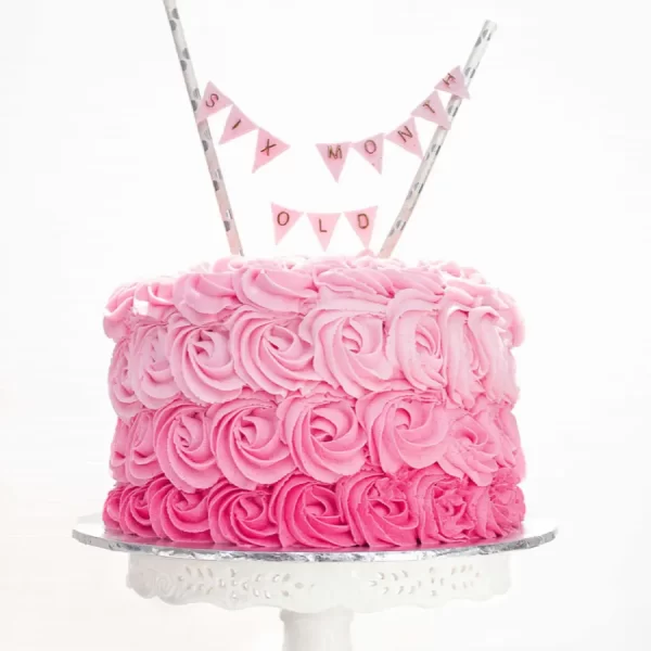 Rosette Butter Cream Cake