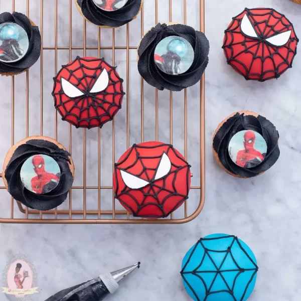 Spiderman Cupcakes