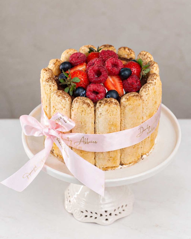 Tiramisu charlotte