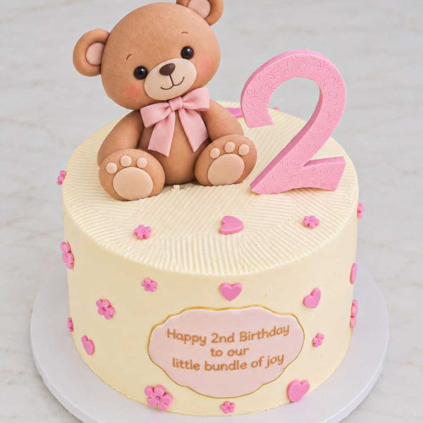 Teddy Bear Birthday Cake