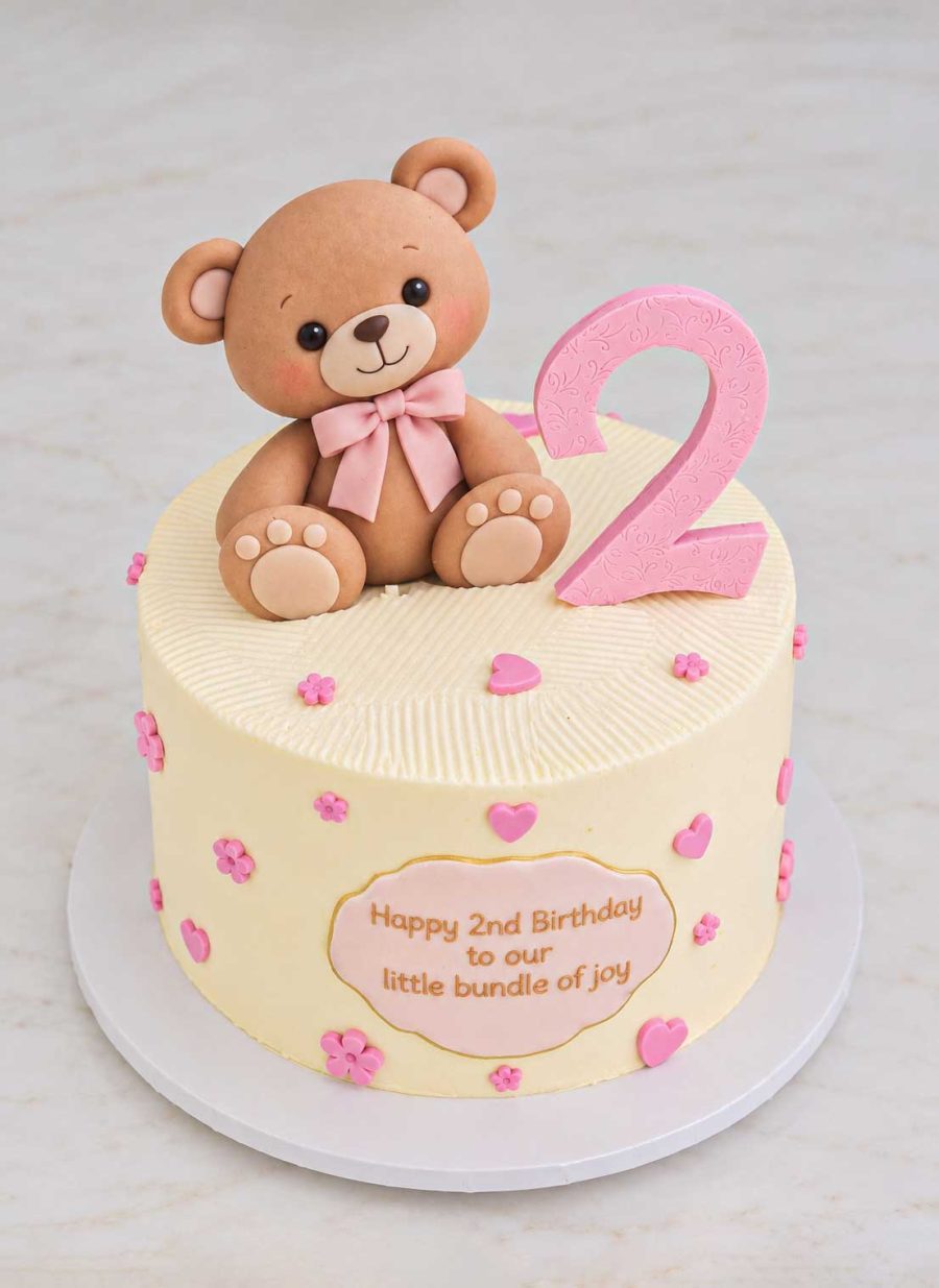 Teddy Bear Birthday Cake